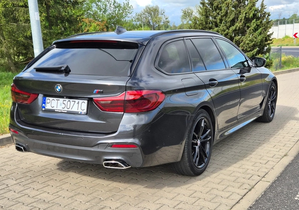 BMW Seria 5 cena 104000 przebieg: 228000, rok produkcji 2017 z Czarnków małe 529